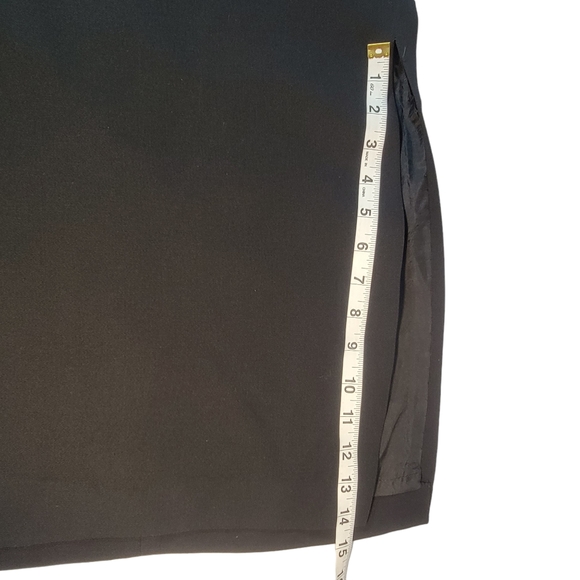 Donna Morgan Vintage Pencil Night Out Formal Little Black Skirt Women's Size 12 - Picture 12 of 12